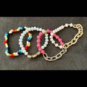 Brand new, never worn bracelet set.